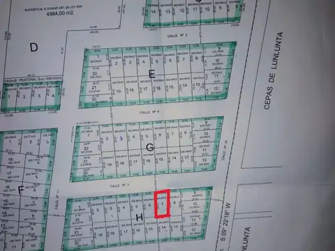 Terreno en Venta en Lunlunta, Maipú