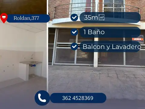 MONOAMBIENTES DISPONIBLES EN ALQUILER. 