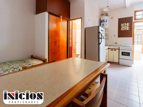 Departamento Monoambiente con 1 baño