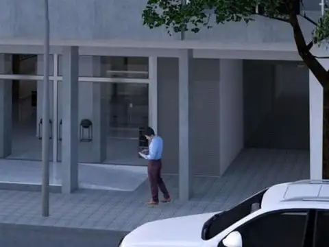 Departamento en venta en Abasto, Rosario Monoambiente c/patio y amenities