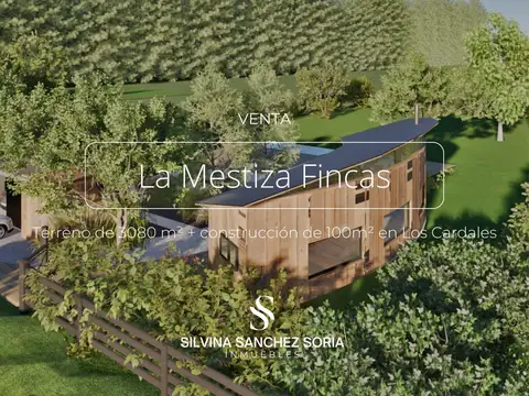LOTE 3080 m² + 100 mts CONSTRUIDOS EN MESTIZA FINCAS, LOS CARDALES