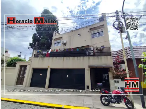 Departamento en VENTA 3 Amb C/COCHERA  y TERRAZA  PROPIA