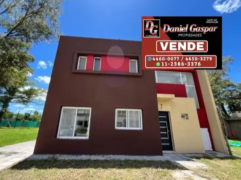 VENTA – INMEJORABLE CASA 4 AMBIENTES EN BARRIO PRIVADO – ¡A ESTRENAR!