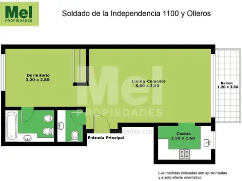 Departamento en Alquiler de 2 ambientes