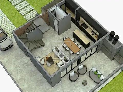 CASA 3 DORMITORIOS - RINCONES DE MANANTIALES