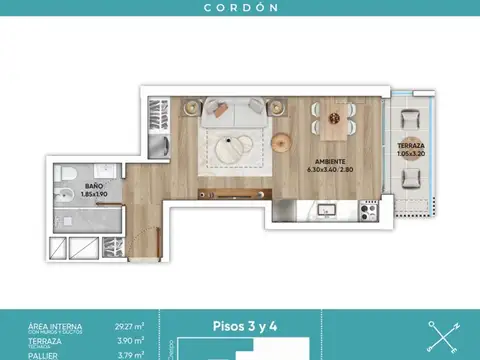 Vento Cordon Monoambiente Estrena Agosto 2026