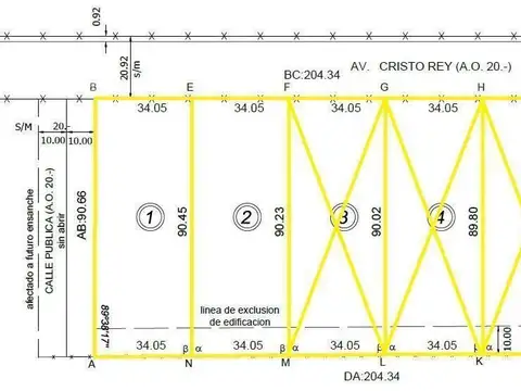 Terreno en Venta de 3000,0 m2
