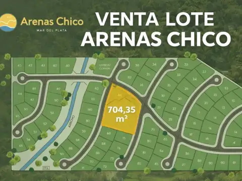 VENTA LOTE EN ARENAS CHICO