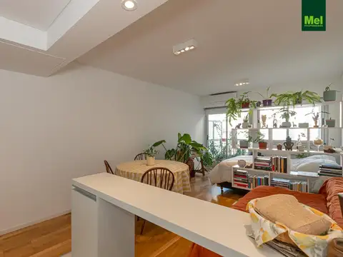 Departamento Monoambiente con 1 baño
