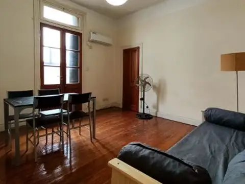 ALQUILER  2  AMBIENTES CON PATIO Y TERRAZA - AMOBLADO TEMPORARIO