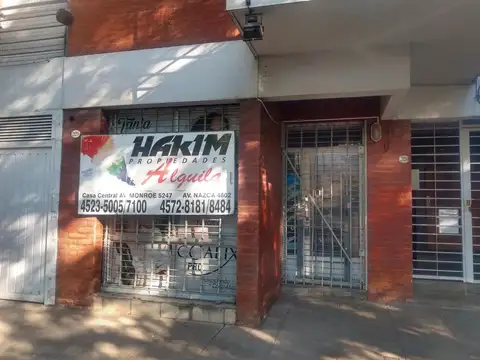 Alquiler de local comercial Sobre Avenida Salvador María del Carril. Villa Pueyrredón!!