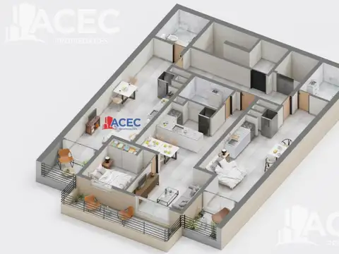 Av. Francia 800 - Piso 9º Dpto 03