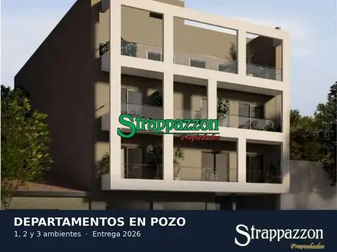 Venta Departamentos A Estrenar En Pozo. Ciudad Evita. Mono-ambientes, 2 Y 3 Amb.