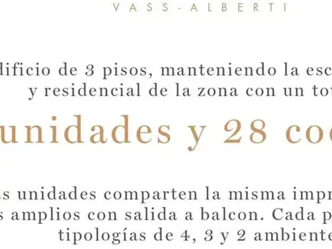 Departamento en Venta en San Isidro Vías / Rolon, USD 172.000