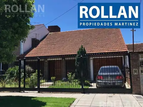 Exc Chalet 4 amb en 2 pl con amplio fondo y pileta!! MARTINEZ VENTA
