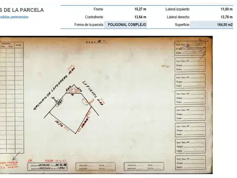 Lote venta Flores esquina aceptan metros OPORTUNID