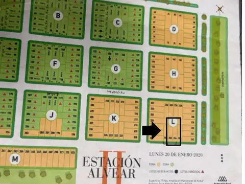 VENTA DOS LOTES CONTIGUOS ESTACION ALVEAR 2