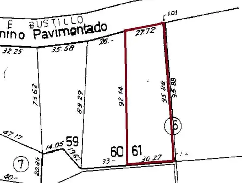 Terreno en Venta de 2700,0 m2