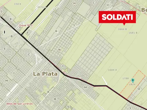 Venta Sobre Ruta 11 km 8 Campo para Loteo o Emprendimiento