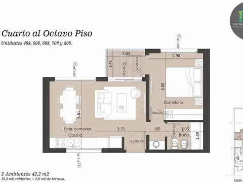 DEPARTAMENTOS EN VENTA DE 2 AMBIENTES