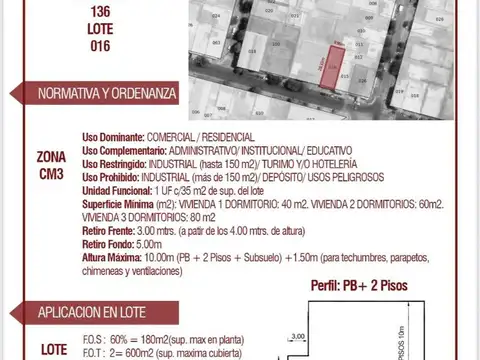 VENDO LOTE 300 M2 ZONA COMERCIAL CALERA