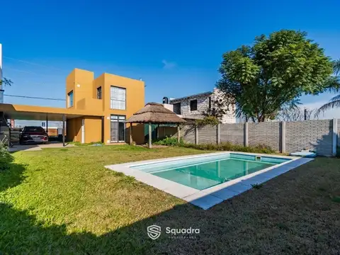 VENTA | PERMUTA - Casa de dos dormitorios, galería, quincho y piscina. Tierra de sueños 3, Roldán. A