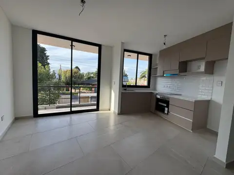 Departamento 2 ambientes con 2 baños