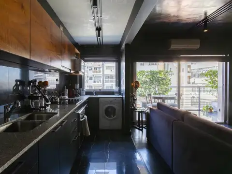 Departamento 2 ambientes con 2 baños