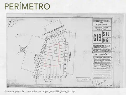 Terreno en Venta en Palermo, Capital Federal