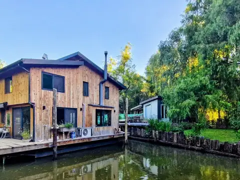 Casa flotante en barrio cerrado náutico Maschwitz