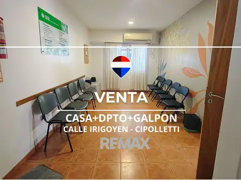 VENTA DE CASA + DEPTO + GALPÓN EN CIPOLLETTI
