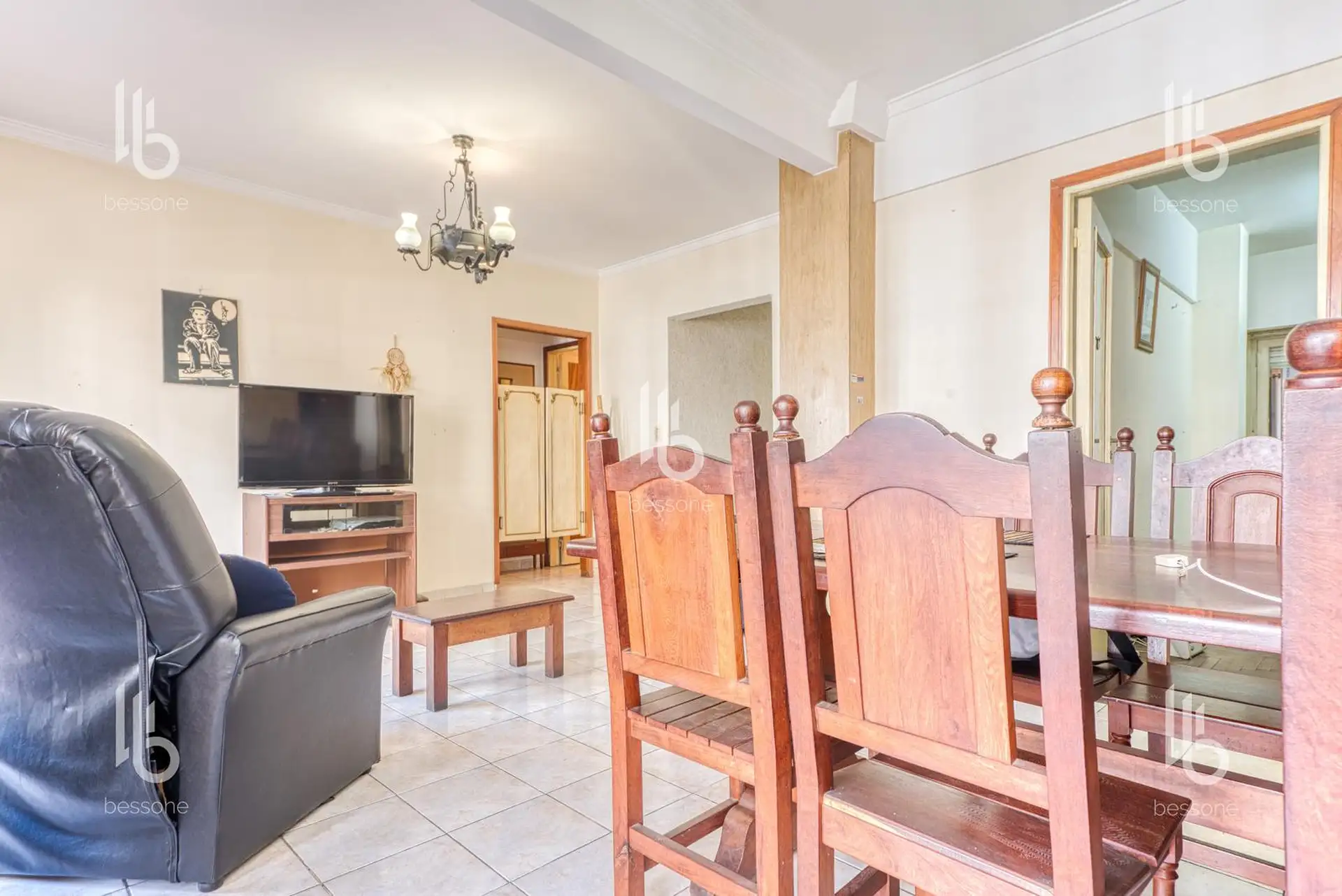Depto 3 amb, 66m² con balcón terraza — Plaza Mitre