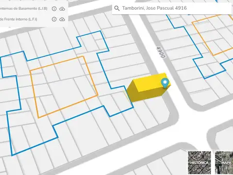 Terreno en Venta 8  mts Frente