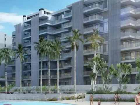 Departamento 3 ambientes cochera y Amenities,  Remeros Beach