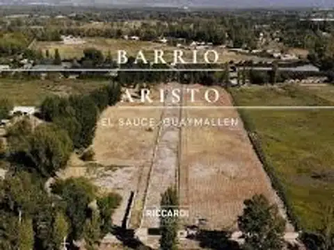 Venta lote barrio privado aristo