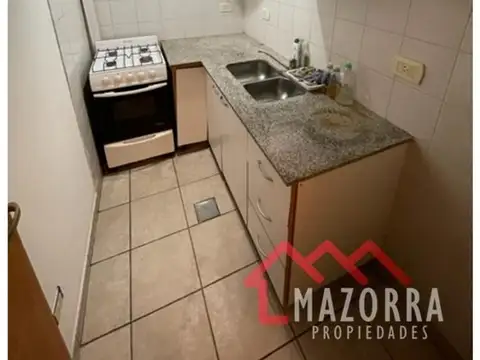 Departamento 2 ambientes con 1 baño