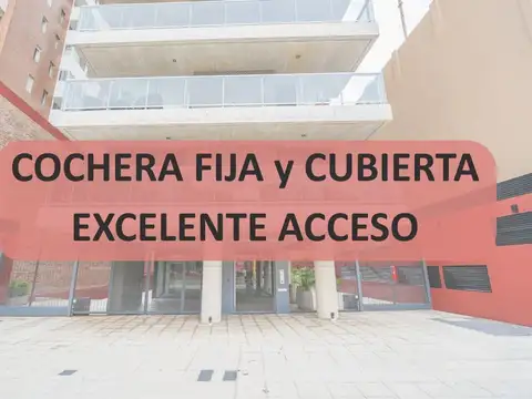 VENTA COCHERA FIJA Y CUBIERTA LA LUCILA VTE LOPEZ
