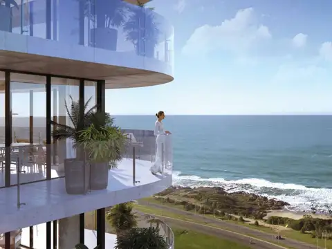 Departamento monoambiente en venta con vista panoramica, Punta del Este