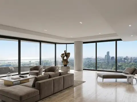 Venta 4 ambientes 2 cocheras Piso Alto L´Avenue Libertador Zaha Hadid