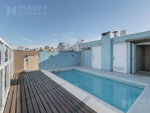 Duplex de 3 ambientes en venta balcón toilette parrilla piscina en Las Cañitas