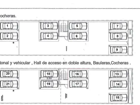 Cochera cubierta en alquiler