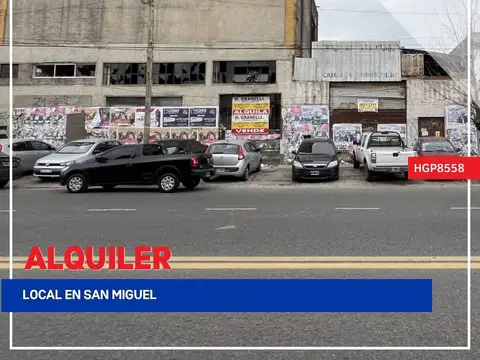Local - Alquiler - Argentina, San Miguel - Av. Ricardo Balbin 645