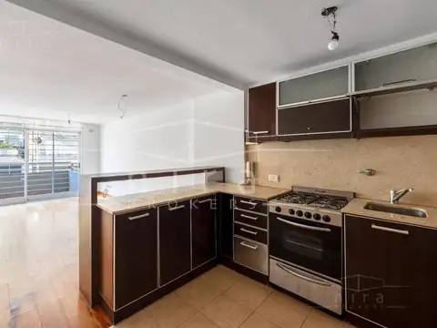 Cañitas Venta Eslovenia 1800 duplex 2 amb y escritorio losa rad piso parquet
