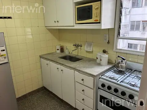 Departamento 2 ambientes con 1 baño