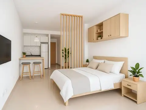 MONOAMBIENTE CON ESCRITORIO O LAVADERO