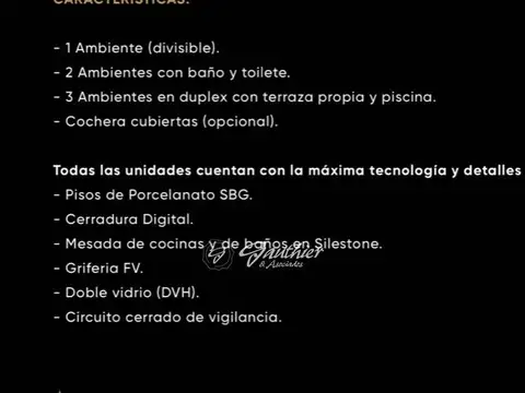 Departamento en Venta de 2 ambientes