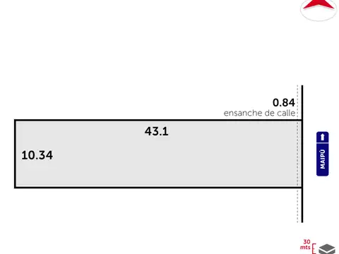 Maipú y Riobamba - Terreno.