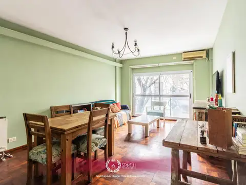 Venta departamento piso 3 ambientes con dependencia 83M² en San Cristóbal al frente apto crédito