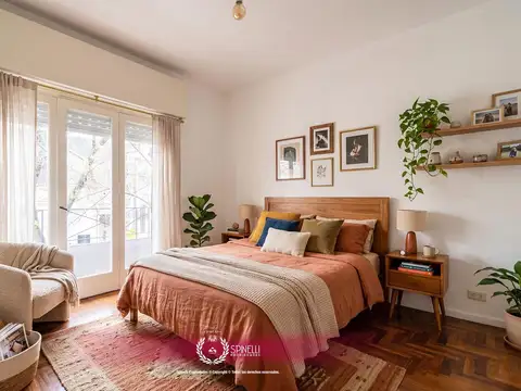 Venta departamento ph 3 ambientes 73m² en San Cristóbal con patio y balcón al frente apto crédito