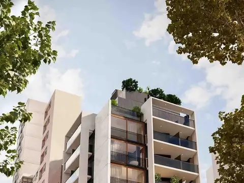 Venta Monoambiente 21.5 m2 en construcción en Las Cañitas